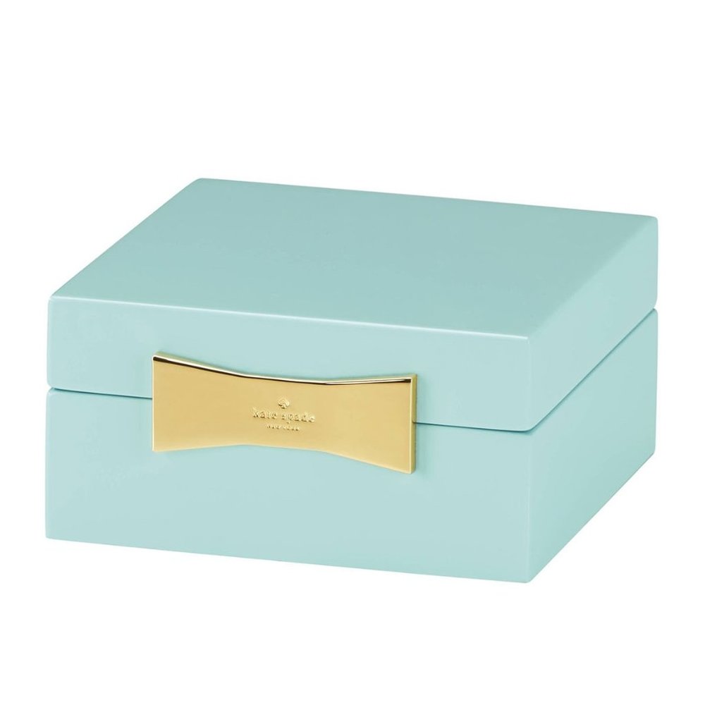 Kate Spade Garden Drive Turquoise Jewelry Box